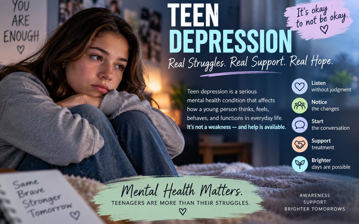 Teen Depression: When It’s More Than a Difficult Teenage Day