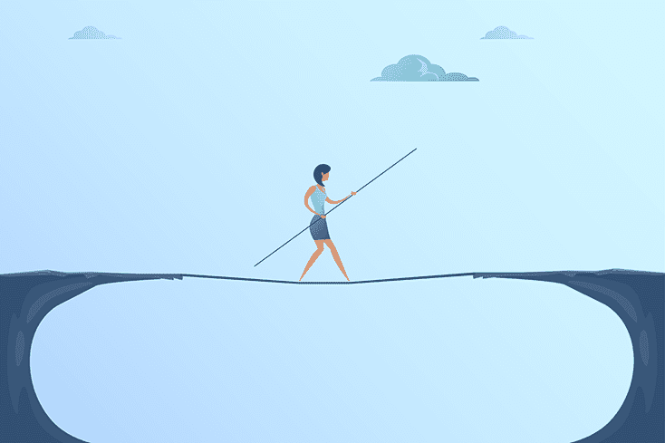 Walking The Tightrope!